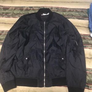 H&M Black Bomber Jacket